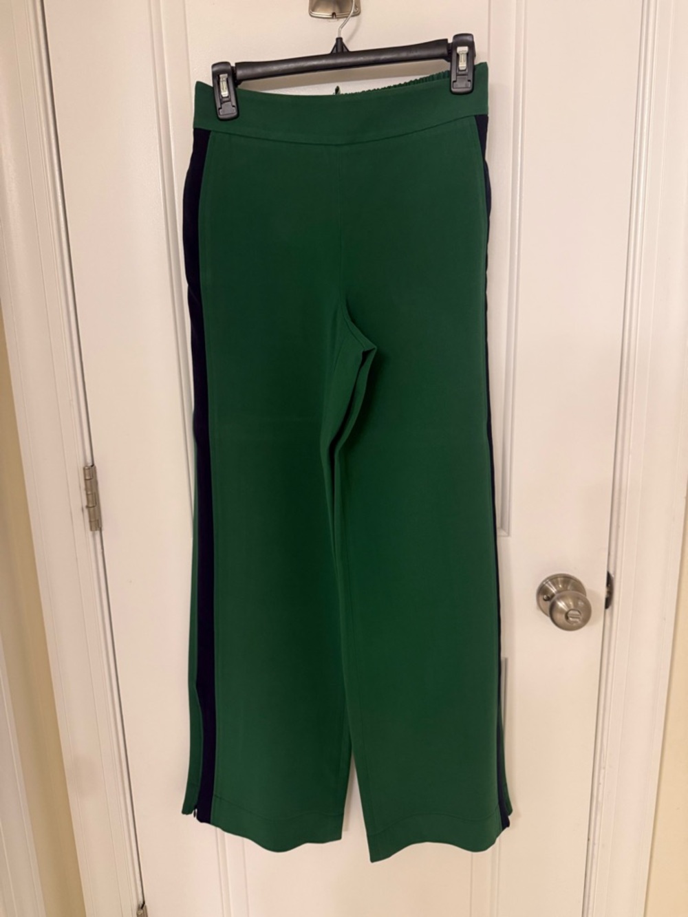 Boden Elastic Striped Pants